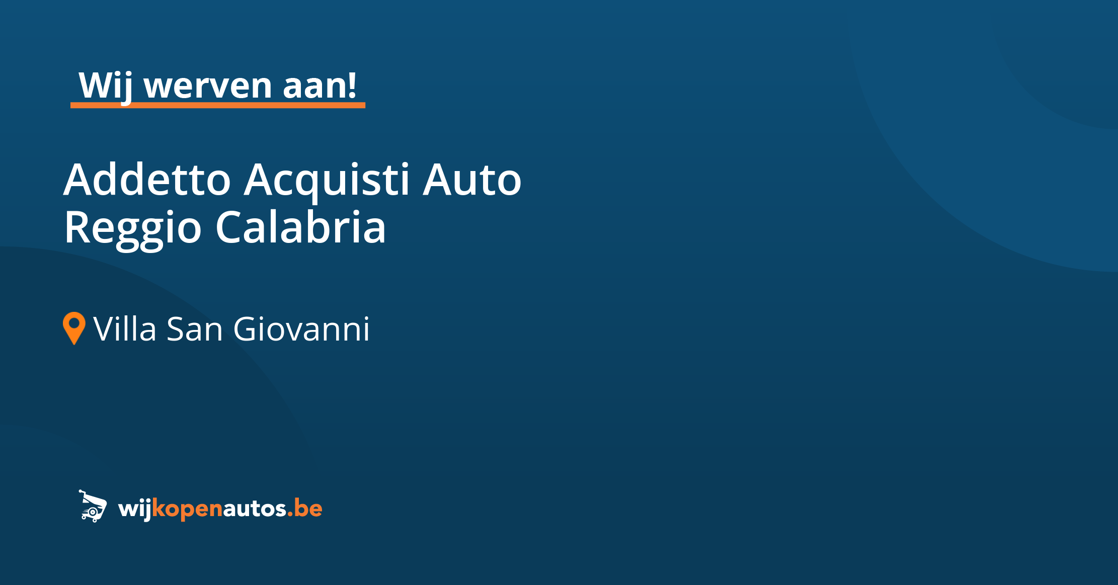 Addetto Acquisti Auto Reggio Calabria